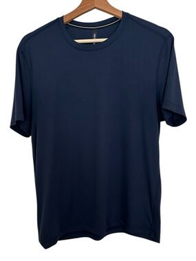 Ten Thousand Men's Sessions Lightweight Navy Short-Sleeve Performance Tee Medium